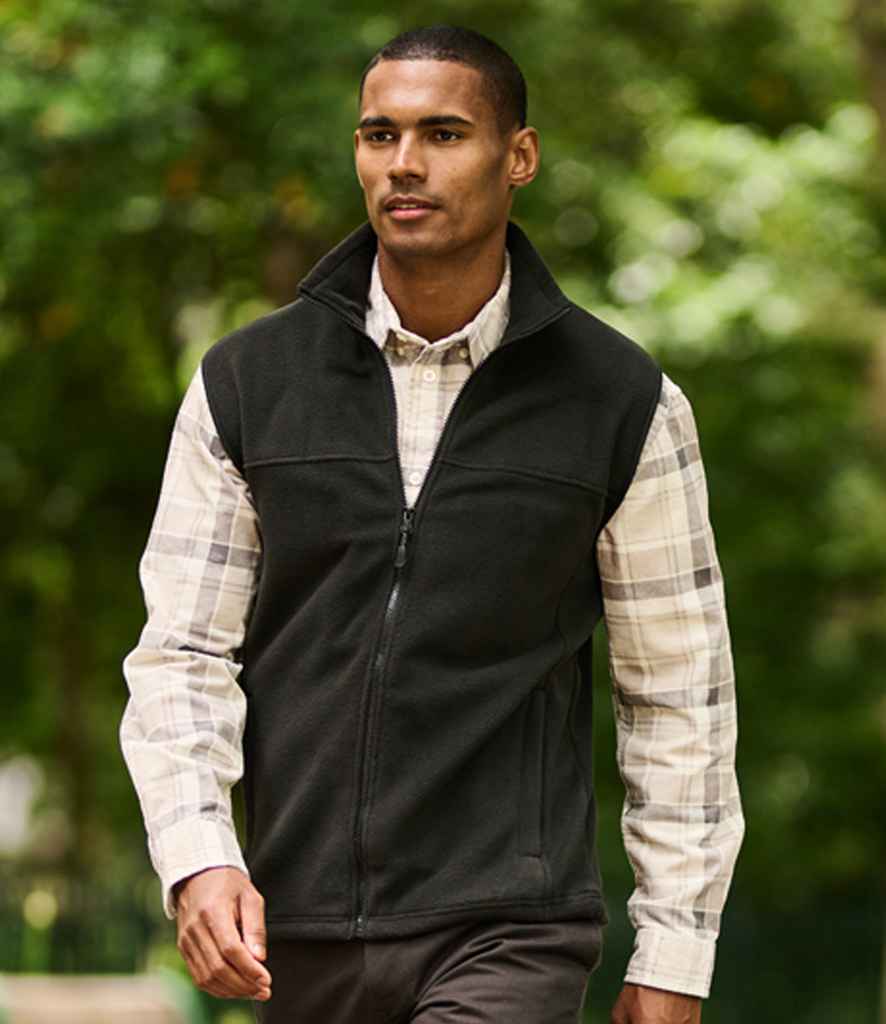 Regatta Haber II Fleece Bodywarmer RG182 - RG182 Black Model