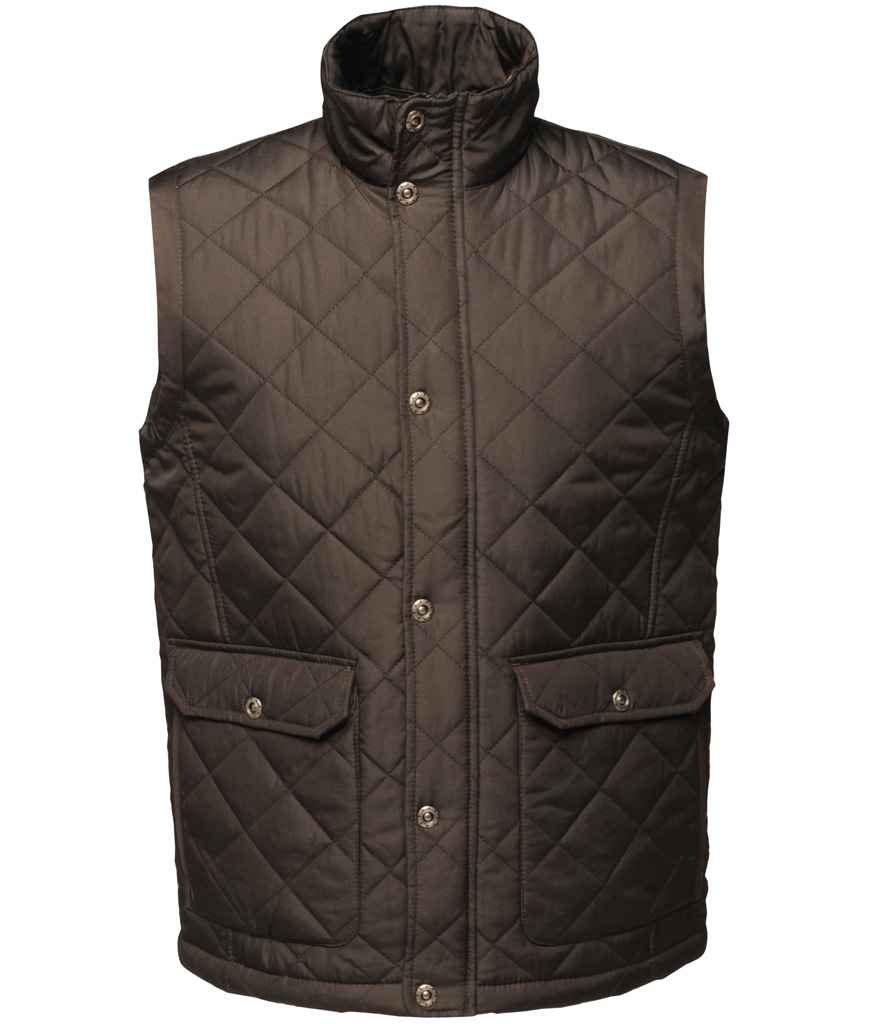 Regatta Tyler Diamond Quilted Bodywarmer RG187 - Black