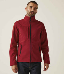 Regatta Octagon II Soft Shell Jacket RG191 - RG191 Classic Red/Black Model
