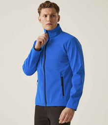 Regatta Octagon II Soft Shell Jacket RG191 - RG191 Oxford Blue/Black Model