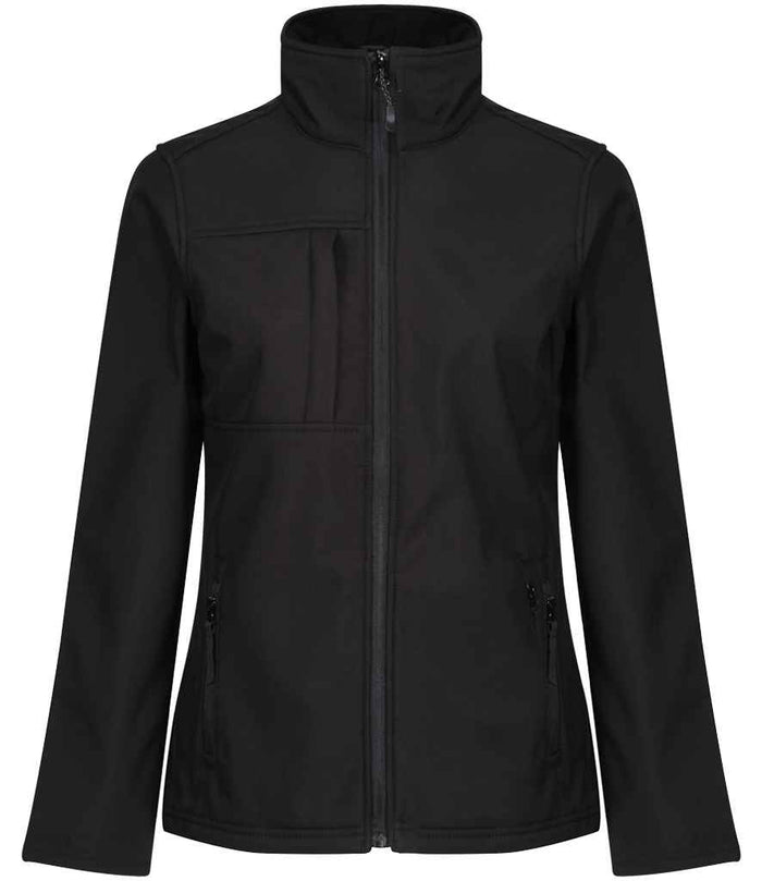 Regatta Ladies Octagon II Soft Shell Jacket RG192 - Black/Black