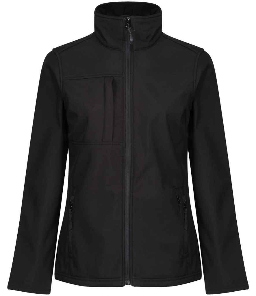 Regatta Ladies Octagon II Soft Shell Jacket RG192 - Black/Black