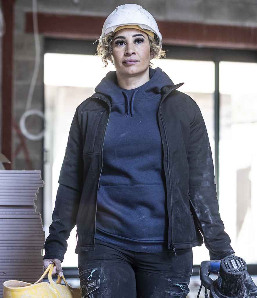 Regatta Ladies Octagon II Soft Shell Jacket RG192 - RG192 Black/Black Model