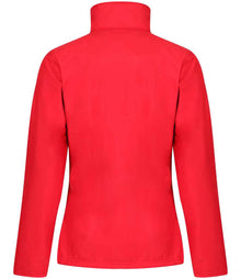 Regatta Ladies Octagon II Soft Shell Jacket RG192 - RG192 Classic Red/Black Back