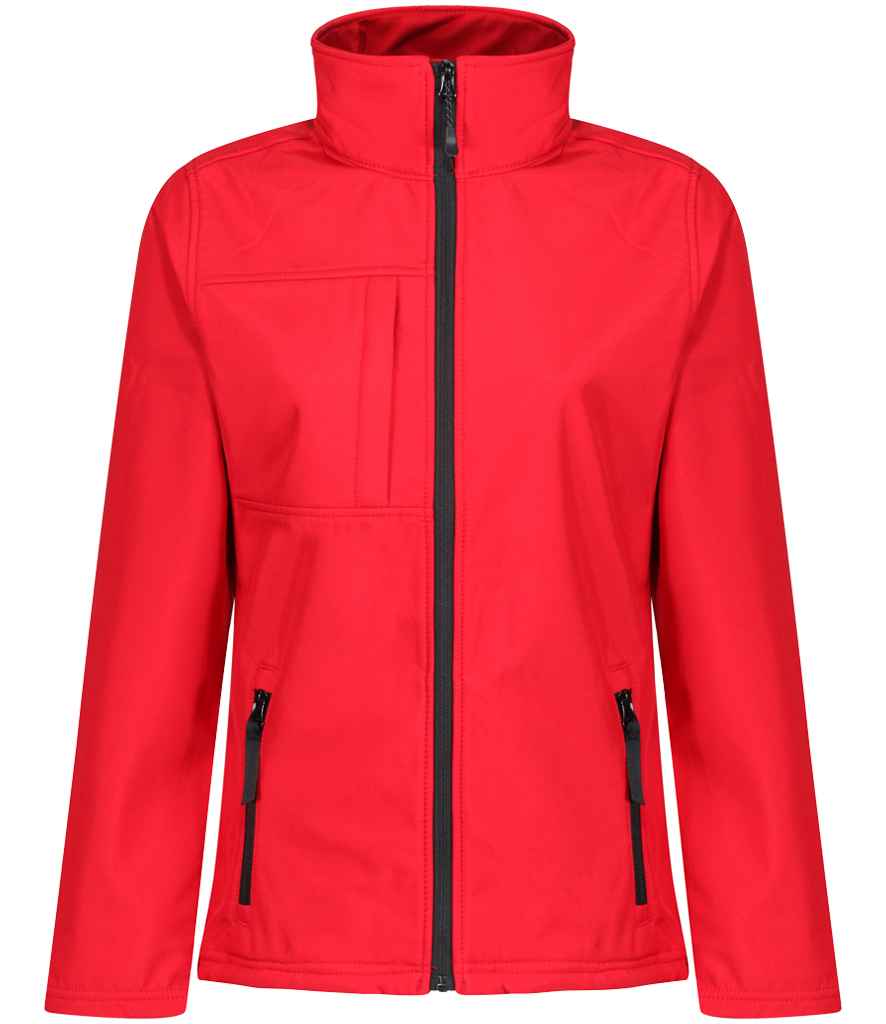 Regatta Ladies Octagon II Soft Shell Jacket RG192 - Classic Red/Black