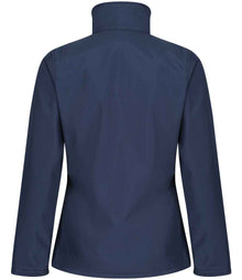 Regatta Ladies Octagon II Soft Shell Jacket RG192 - RG192 Navy/Seal Grey Back