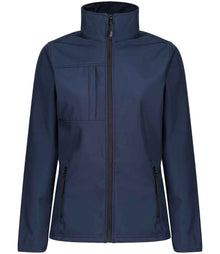 Regatta Ladies Octagon II Soft Shell Jacket RG192 - Navy/Seal Grey