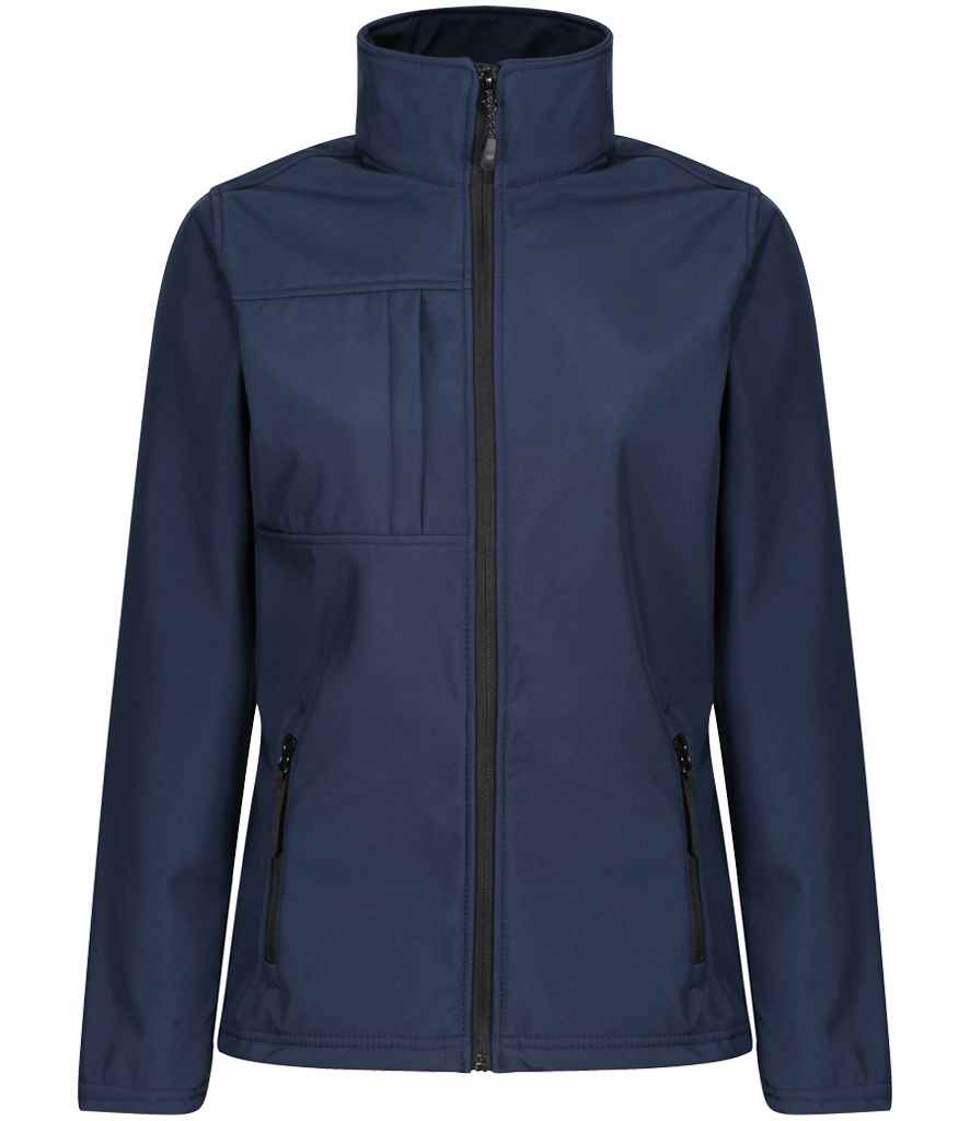 Regatta Ladies Octagon II Soft Shell Jacket RG192 - Navy/Seal Grey