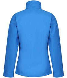 Regatta Ladies Octagon II Soft Shell Jacket RG192 - RG192 Oxford Blue/Black Back