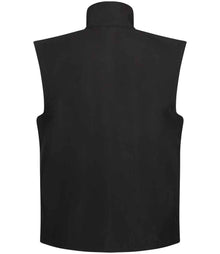 Regatta Classic Soft Shell Bodywarmer RG193 - RG193 Black Back