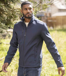 Regatta Honestly Made Recycled Soft Shell Jacket RG2000 - RG2000 Navy Model