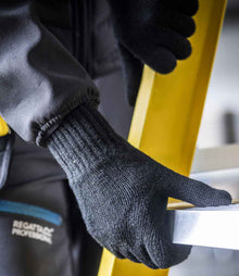 Regatta Knitted Gloves RG201 - RG201 Black Model