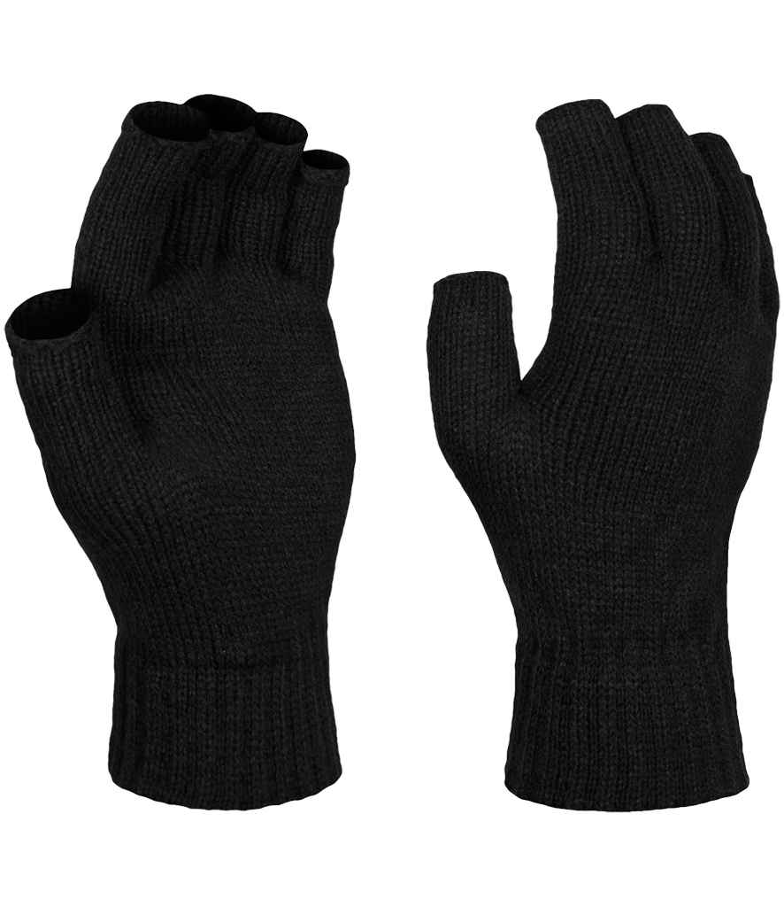 Regatta Fingerless Mitts RG202 - Black