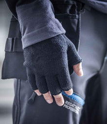 Regatta Fingerless Mitts RG202 - RG202 Black Model