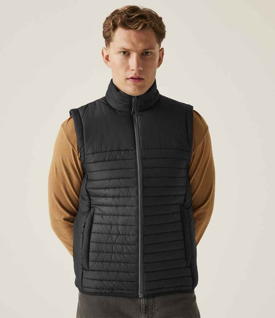 Regatta Honestly Made Recycled Insulated Bodywarmer RG2054 - RG2054 Black Model
