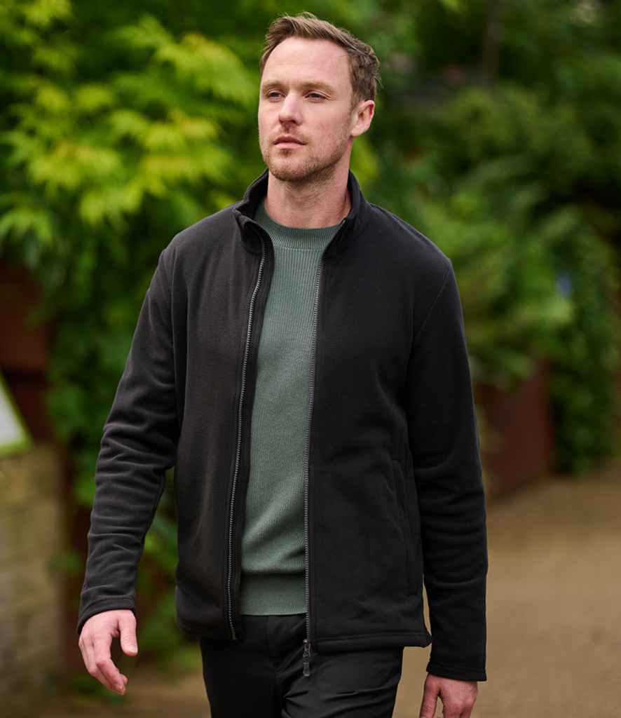 Regatta Honestly Made Recycled Micro Fleece Jacket RG2101 - RG2101 Black Model