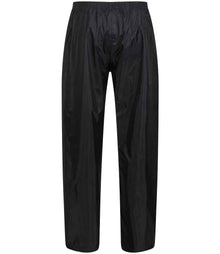 Regatta Pro Stormbreak Waterproof Overtrousers RG212 - RG212 Black Back