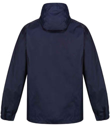 Regatta Pro Packaway Waterproof Breathable Jacket RG213 - RG213 Navy Back