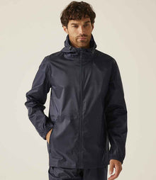 Regatta Pro Packaway Waterproof Breathable Jacket RG213 - RG213 Navy Model