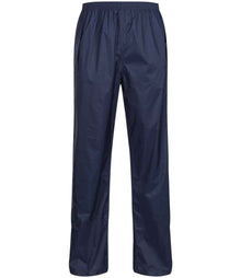 Regatta Pro Packaway Waterproof Breathable Overtrousers RG214 - Navy