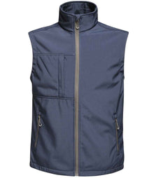 Regatta Octagon II Printable Soft Shell Bodywarmer RG215 - Navy/Seal Grey