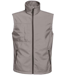 Regatta Octagon II Printable Soft Shell Bodywarmer RG215 - Seal Grey/Black