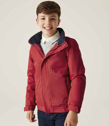 Regatta Kids Dover Waterproof Insulated Jacket RG244 - RG244 Classic Red/Navy Model