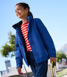 Regatta Kids Dover Waterproof Insulated Jacket RG244 - RG244 Royal Blue/Navy Model