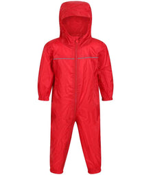 Regatta Kids Paddle Rain Suit RG252 - Classic Red