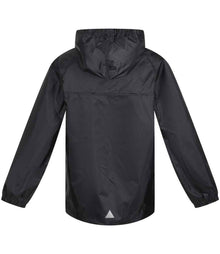 Regatta Kids Pro Stormbreak Waterproof Jacket RG256 - RG256 Black Back