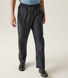 Regatta Kids Pro Stormbreak Overtrousers RG257 - RG257 Navy Model