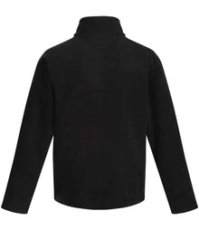 Regatta Kids Brigade II Micro Fleece Jacket RG258 - RG258 Black Back