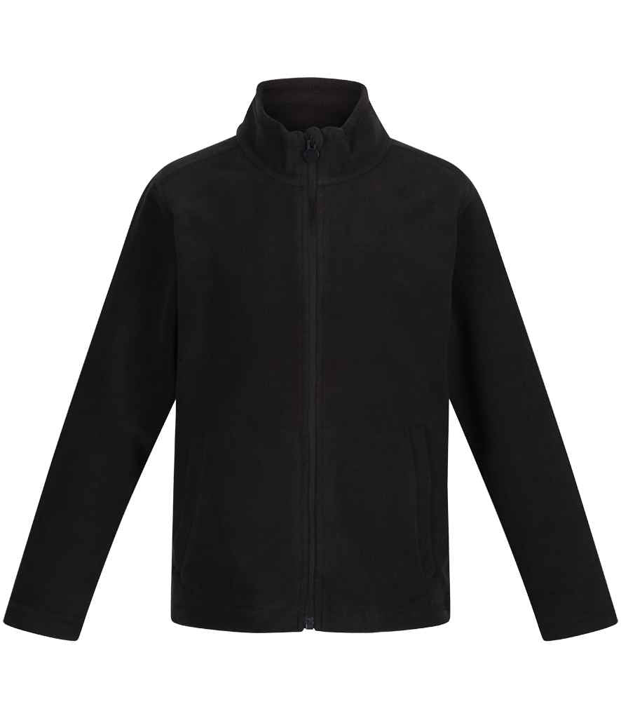 Regatta Kids Brigade II Micro Fleece Jacket RG258 - Black