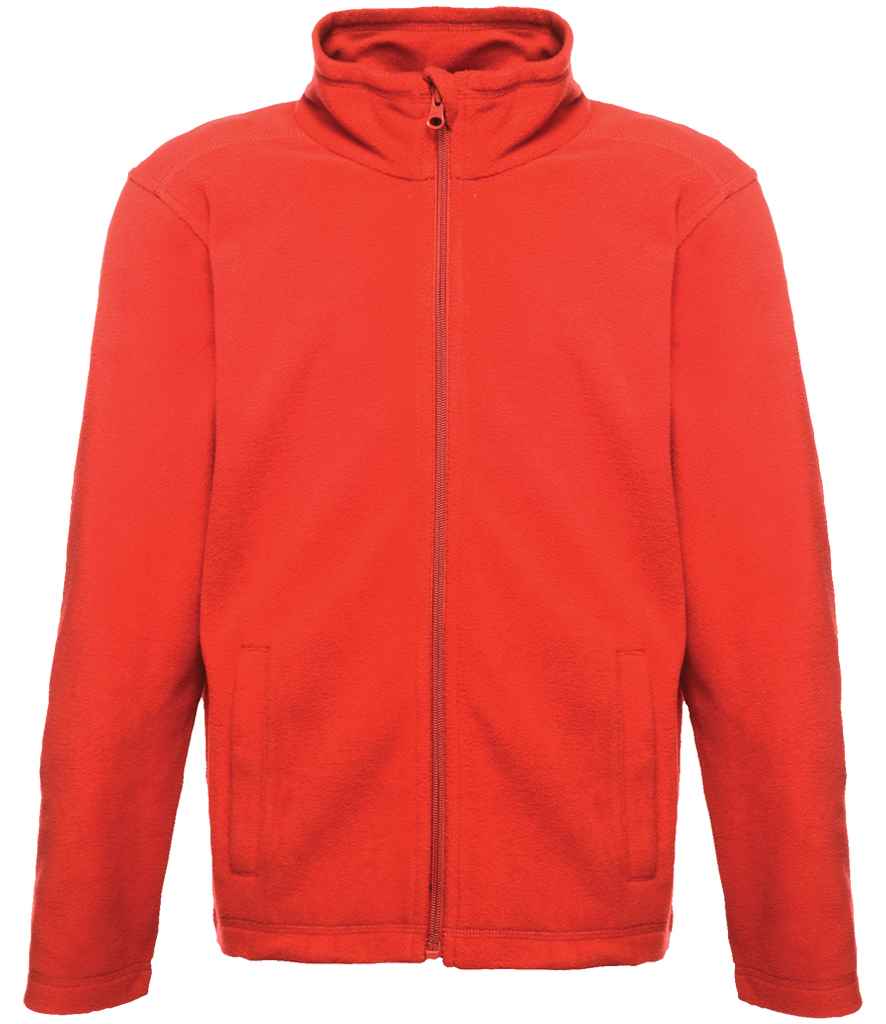 Regatta Kids Brigade II Micro Fleece Jacket RG258 - Classic Red