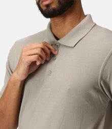 Regatta Classic Piqué Polo Shirt RG320 - RG320 Seal Grey Model