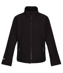 Regatta Kids Ablaze Soft Shell Jacket RG330 - Black/Black