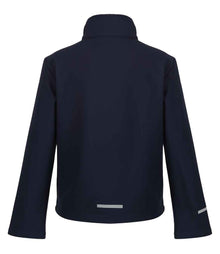 Regatta Kids Ablaze Soft Shell Jacket RG330 - RG330 Navy/Navy Back