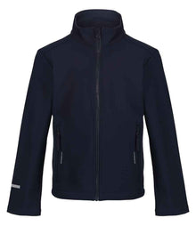 Regatta Kids Ablaze Soft Shell Jacket RG330 - Navy/Navy