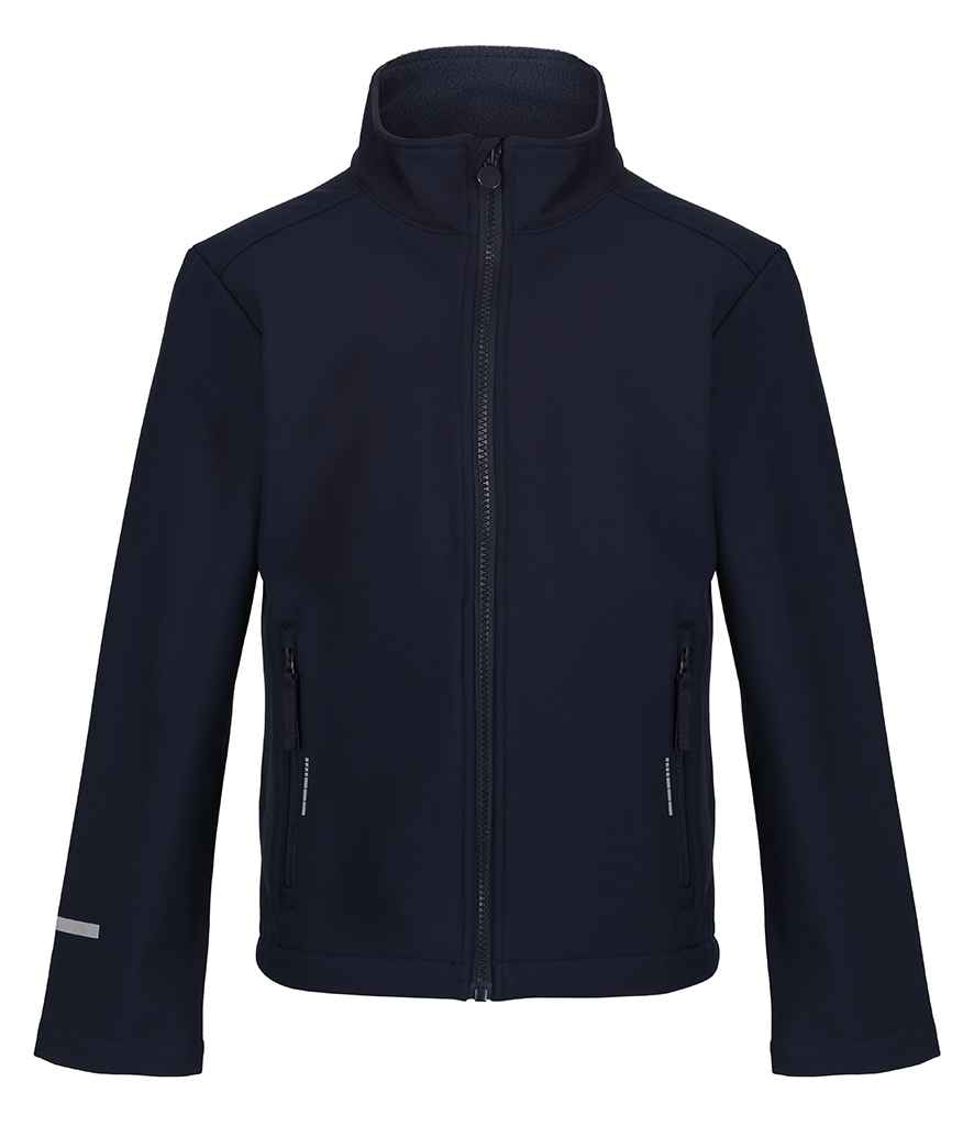 Regatta Kids Ablaze Soft Shell Jacket RG330 - Navy/Navy