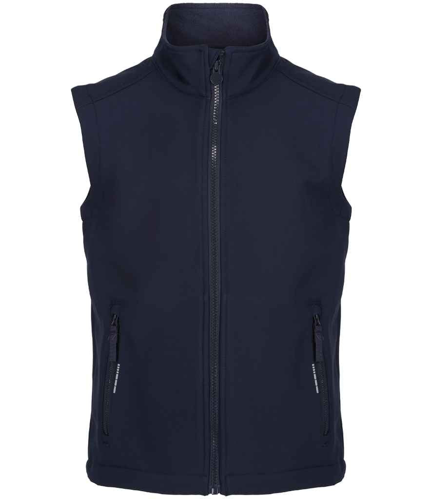 Regatta Kids Ablaze Soft Shell Bodywarmer RG331 - Navy/Navy