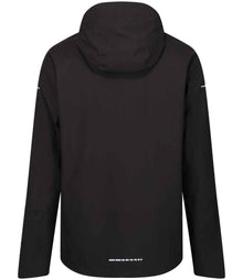 Regatta X-Pro Beacon Brite Light Waterproof Shell Jacket RG348 - RG348 Black Back