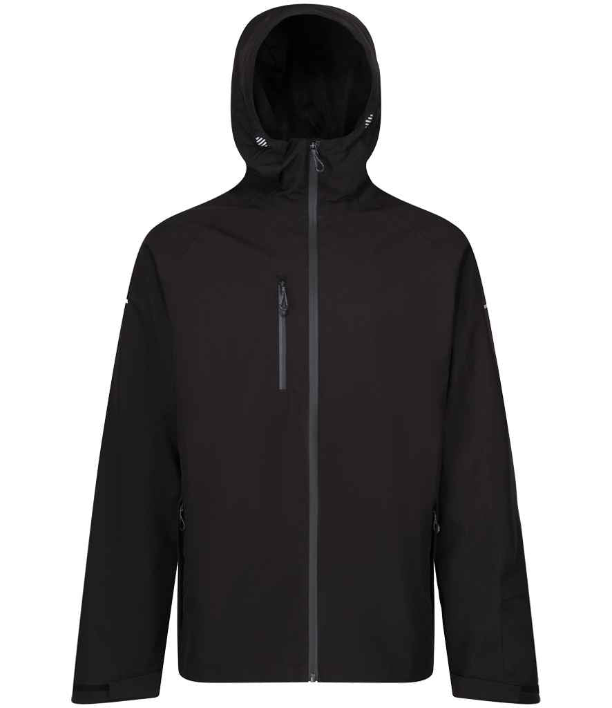 Regatta X-Pro Beacon Brite Light Waterproof Shell Jacket RG348 - Black