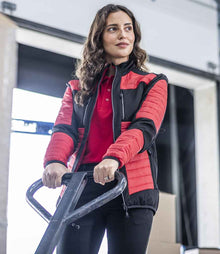 Regatta E-Volve Unisex Thermal Hybrid Jacket RG380 - RG380 Classic Red/Black Model