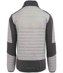 Regatta E-Volve Unisex Thermal Hybrid Jacket RG380 - RG380 Mineral Grey/Ash Back