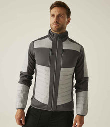 Regatta E-Volve Unisex Thermal Hybrid Jacket RG380 - RG380 Mineral Grey/Ash Model