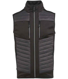 Regatta E-Volve Unisex Thermal Hybrid Bodywarmer RG381 - Ash/Black