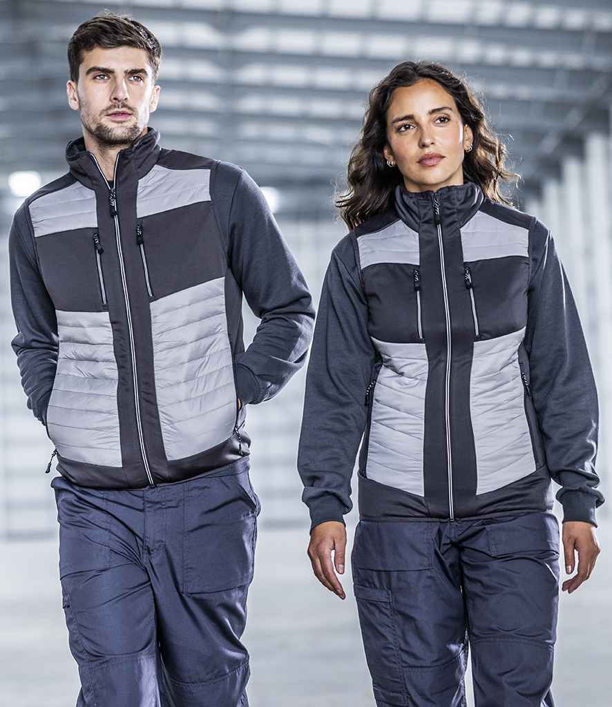 Regatta E-Volve Unisex Thermal Hybrid Bodywarmer RG381 - RG381 Mineral Grey/Ash Model