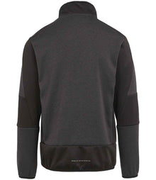 Regatta E-Volve Unisex Knit Effect Midlayer Top RG382 - RG382 Ash/Black Back