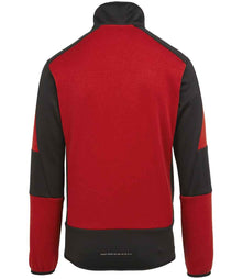 Regatta E-Volve Unisex Knit Effect Midlayer Top RG382 - RG382 Classic Red/Black Back