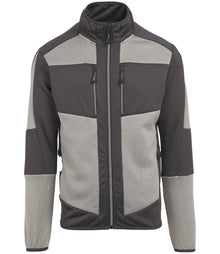 Regatta E-Volve Unisex Knit Effect Midlayer Top RG382 - Mineral Grey/Ash